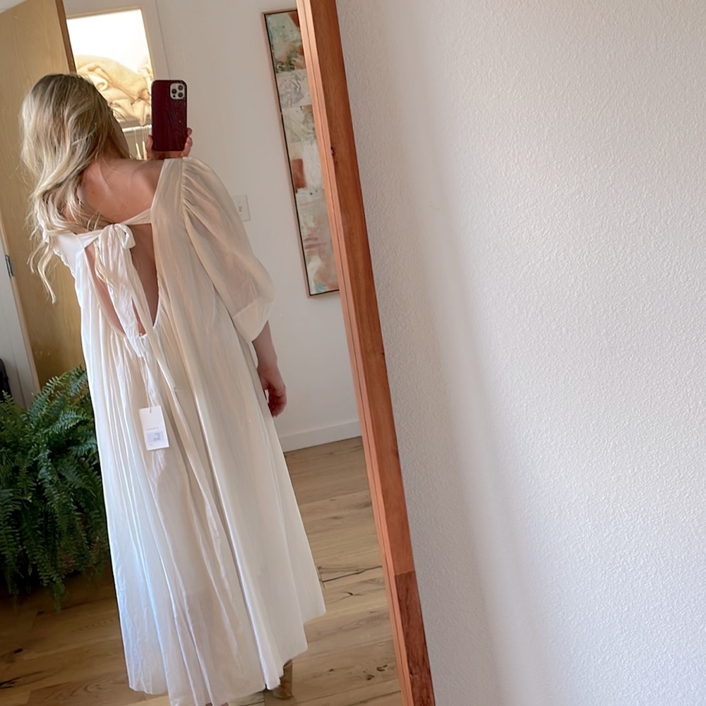 NWT Elsa Esturgie Ellipse Dress (Organic Cotton) ☁️